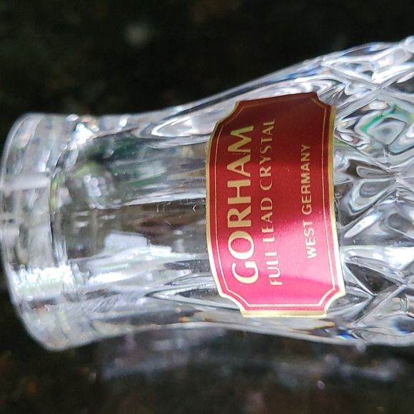 Gorham Crystal salt and pepper shakers - Picture 4 of 7